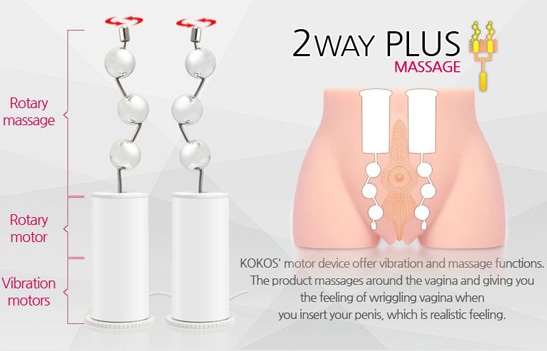 Kokos - Cherry - Real Butt Vibrating Masturbator photo-6