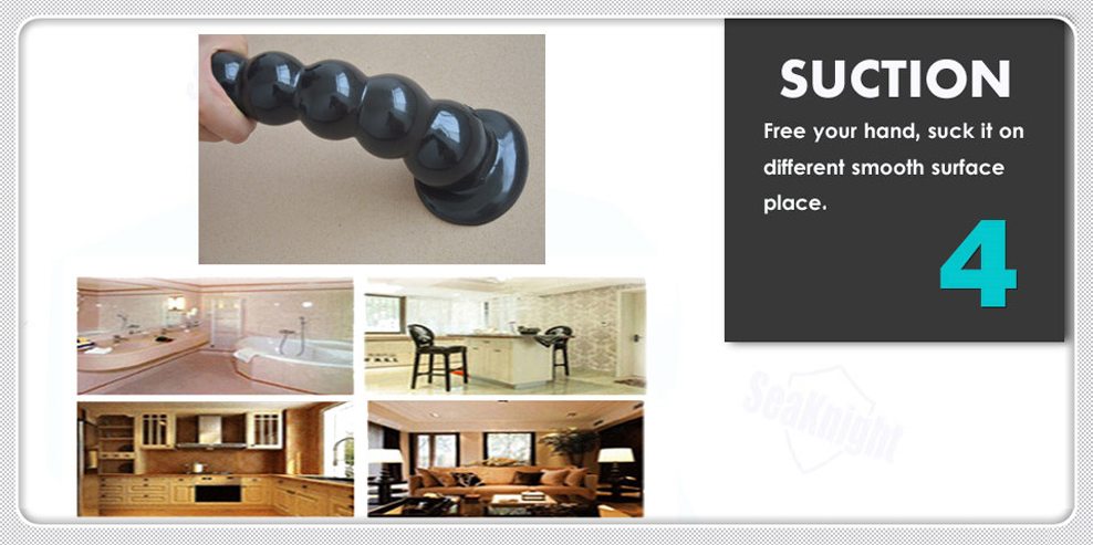 Flexible beads anal plug with suction cup
Material: PVC
Si... FAAK - Beads Anal Plug - Black photo-14