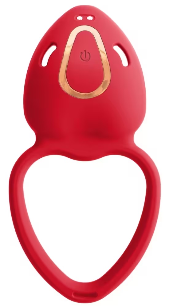 You2Toys - Lay-On Strap Vibro Set - Red 照片