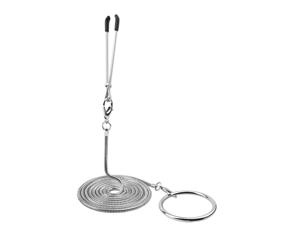 Chisa - Naughty Fetish Nipple Kit - Silver photo-6