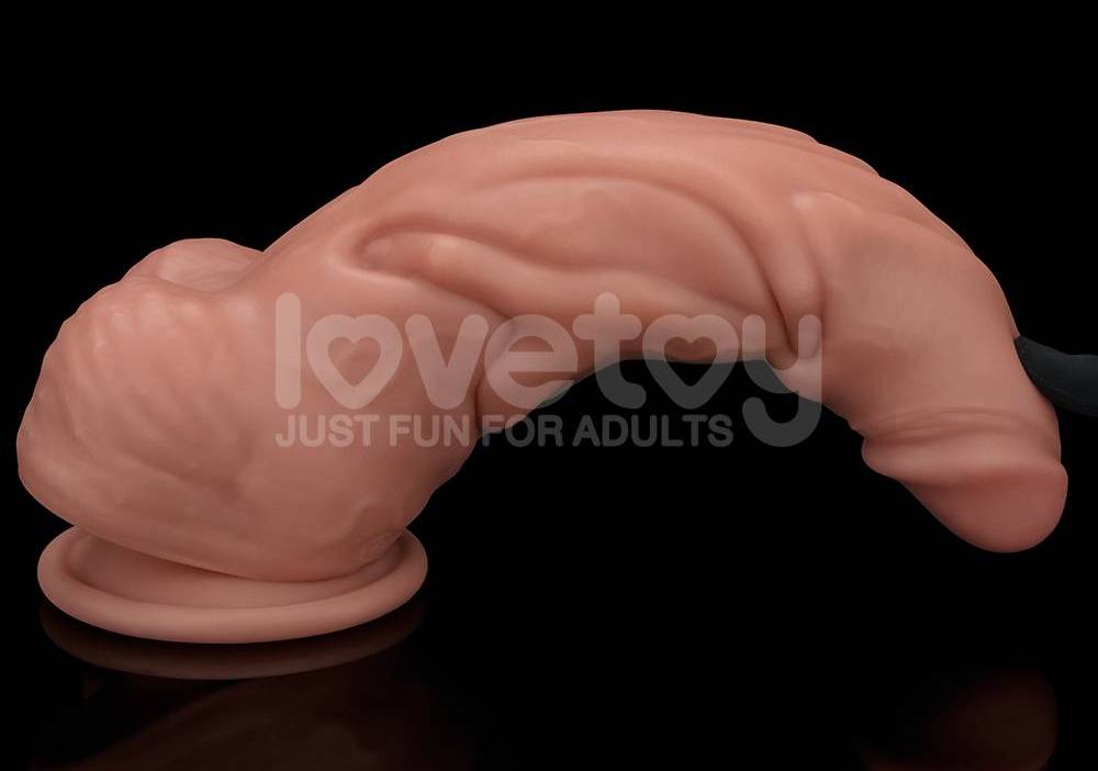 Lovetoy - 10.5" 握住阴茎大码 - 肉色 照片-11