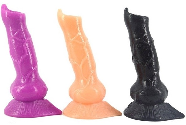 Wolf dildo massage tool, environmental healthy, easy clean, ... FAAK - Wolf Dildo - Purple photo-10