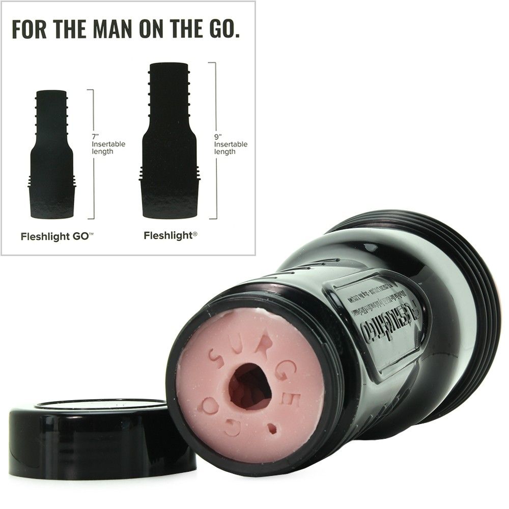 With the Fleshlight GO's discreet, light and compact design,... Fleshlight - Go Surge Combo Pink Lady photo-7