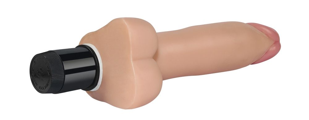 You're only limited by your imagination with what you ca... Lovetoy - 9" Real feel Flexi Vibrator - Flesh photo-4
