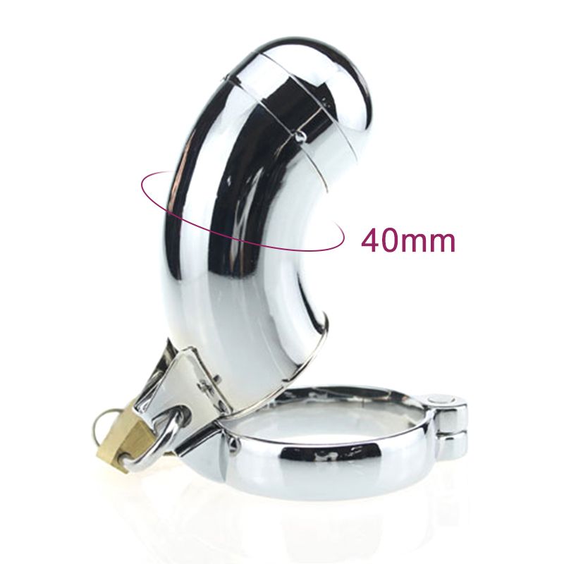 Metal Cock Cage
Color: Silver
Weight: 170g
Ring size: 50 mm... MT - Chastity Device 50mm photo-6