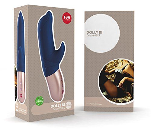 Just as you would expect from a dolphin, the DOLLY BI feels ... Fun Factory - Vibe Dolly Bi - Dark Blue photo-14