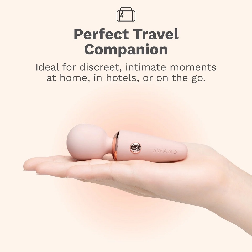 Le Wand - Mini Wand Pocket Massager - Rose Gold photo-2
