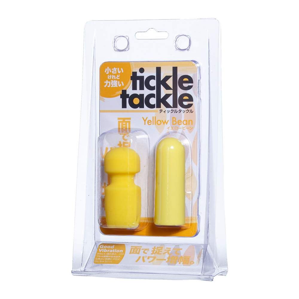 The design which is not considered to be an addictive gadget... EXE - Tickle Tackle Mini Massager - Yellow photo-4
