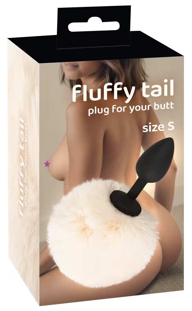The fluffy tail plug for your butt size S by You2Toys has a ... You2Toys - Fluffy Tail Plug S - White photo-11