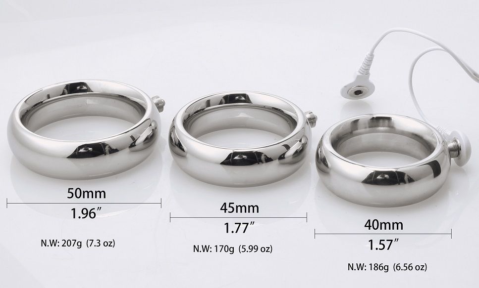 MT - Electric Shock Anal Plug & Ball Strecher 45mm photo-9