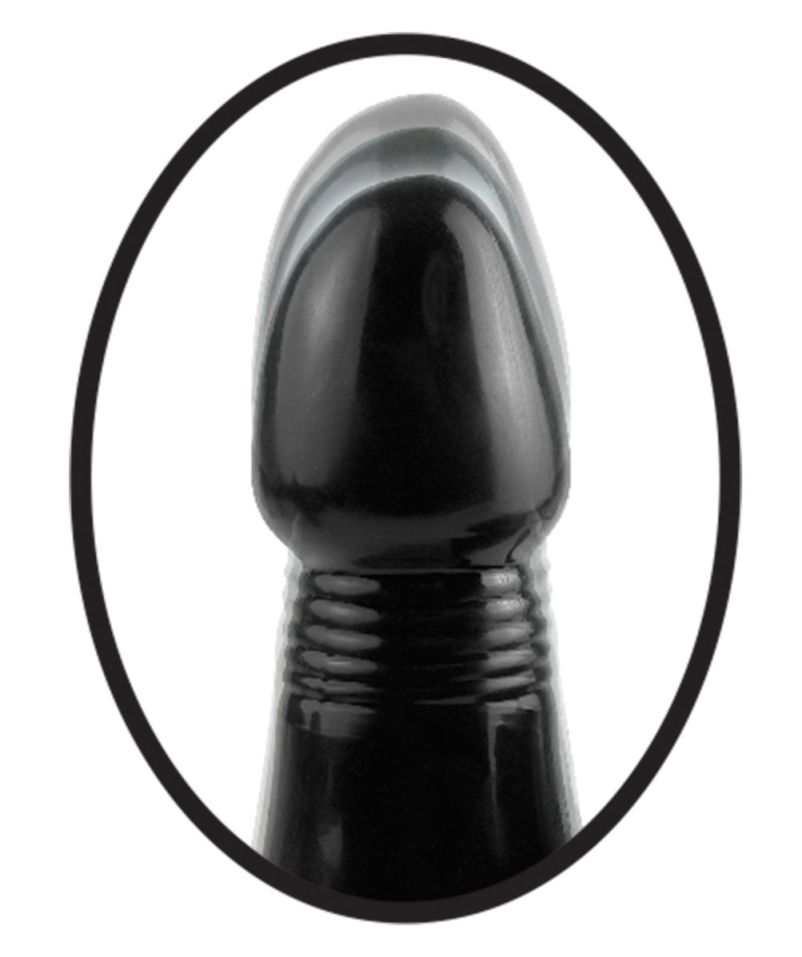 The Vibrating Thruster features a tapered tip to ease insert... Pipedream - Anal Vibrating Thruster - Black photo-2