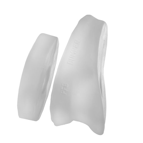 This hot new sex toy provides more "cushion for the pus... Perfect Fit - Base & Donut Bumper Stretcher - Clear photo-2