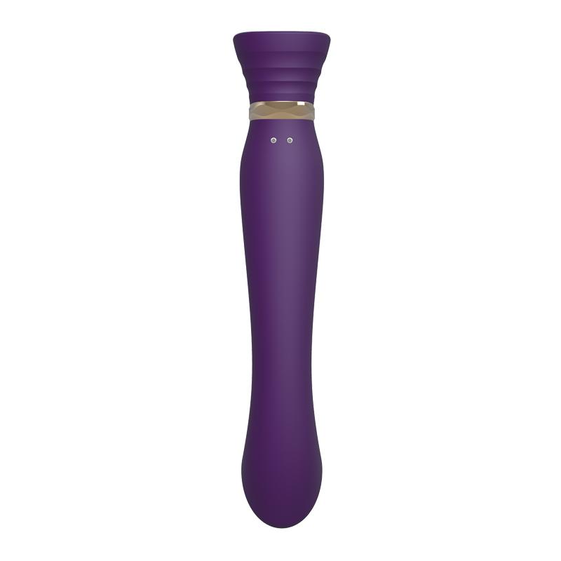 Experience true luxury with the ZALO Queen G-spot PulseWave ... Zalo - Queen - Twilight Purple photo-4