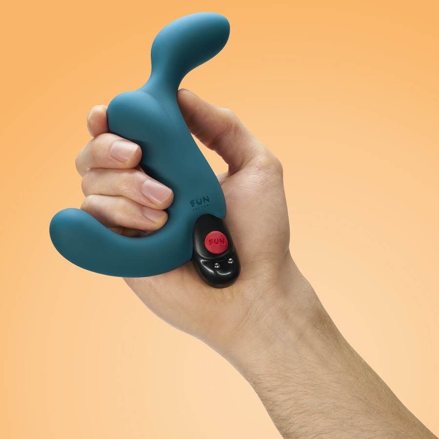 Pleasure doesn't get any more stylish than this. The DUKE is... Fun Factory - Anal Duke - Deep Sea Blue photo-2