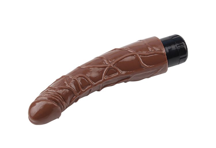Multi-Speed Vibrations, Waterproof, Phthalate Free
Material... Chisa - Mambo Vibe Dildo 9″ - Brown photo-5