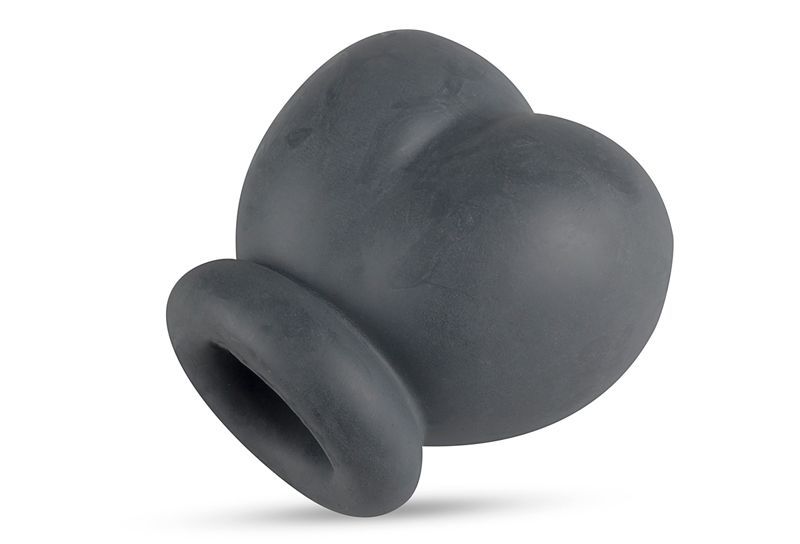 Protect and stimulate your manly shapes with this liquid sil... Boners - Liquid Silicone Ball Pouch - Grey photo-3