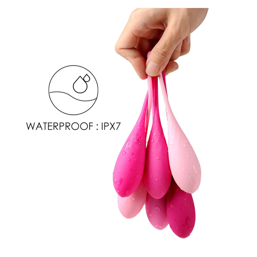 Discover Leslie, the new Vaginal delivery set.
This vaginal... Leslie - Kegel Fit Training Set - Pink photo-2