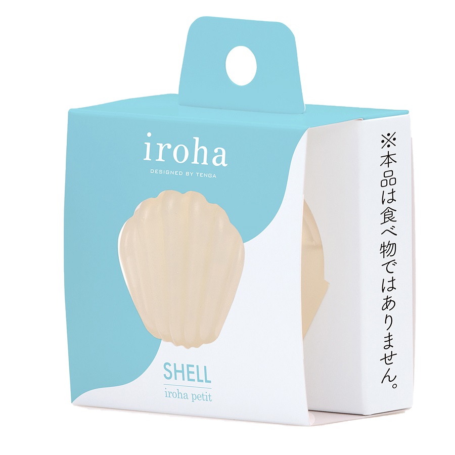 For those who are hesitant to try pleasure items, Tenga invi... Iroha - Petit Clitoral Massager - Shell photo-9