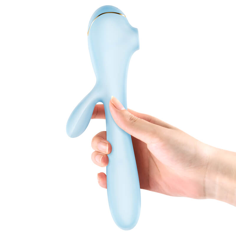 Sucking and double vibrating function
Heating with constant ... Erocome - Apus Rabbit - Blue photo-4