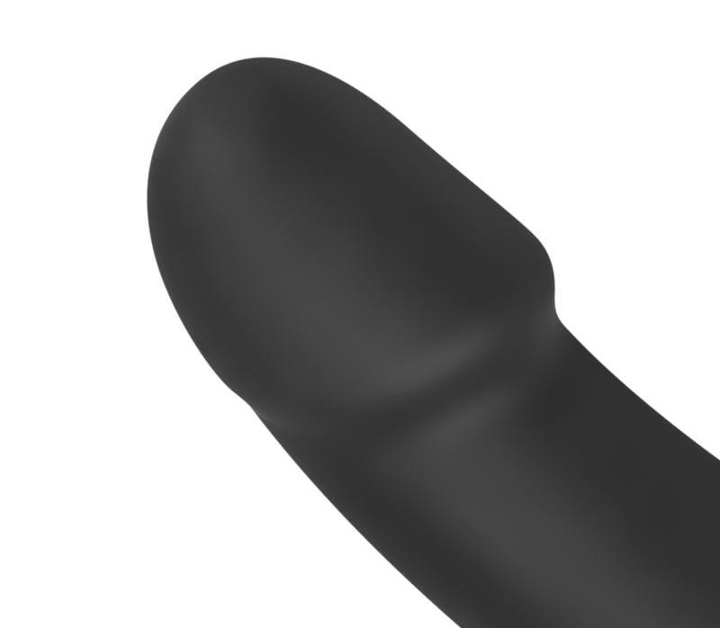 The Morgan Strapless Strap-on dildo is enjoyable for both pa... No-Parts - Morgan Strapless Dildo 22cm - Black photo-8