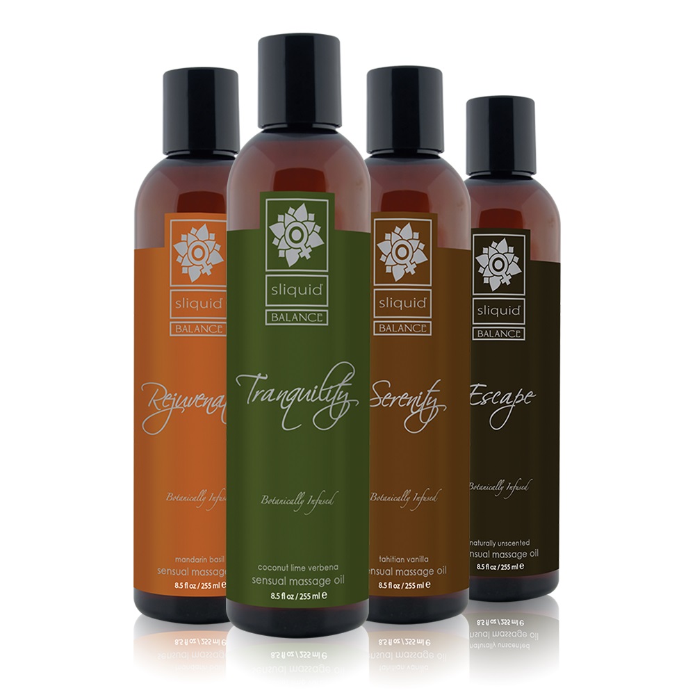 Escape is all the luxury of an elegant massage oil, but with... Sliquid - Escape Naturally Massage Oil - 125ml photo-4