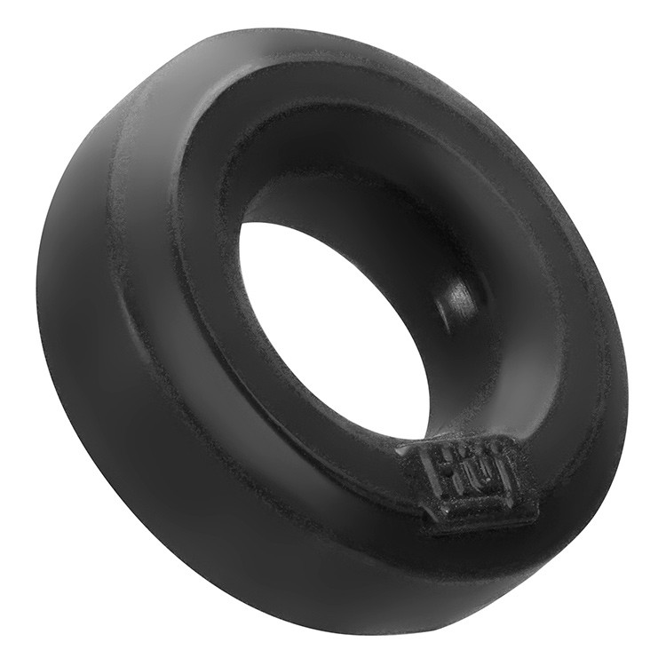 HUJ c-ring, a grippy ring you will want to use and use often... Hunkyjunk - Huj Cock Ring - Black photo-2