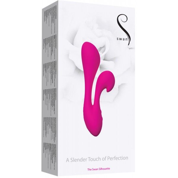 Captivating your attention, the Swan Silhouette was inspired... Swan - The Silhouette Swan Vibrator - Pink photo-7