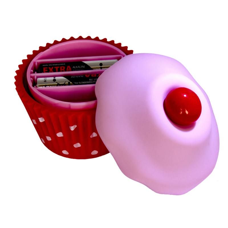 A vibrator that fits into the palm of your hand like a real ... I-Scream - Cupcake Vibrator - Pink photo-3