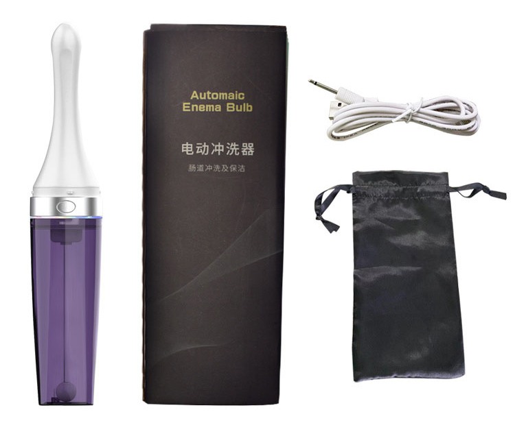 Automatic anal cleaner and massager 2-in-1
Strong motor
3 w... Ubetter - Electric Enema Bulb - Purple photo-9