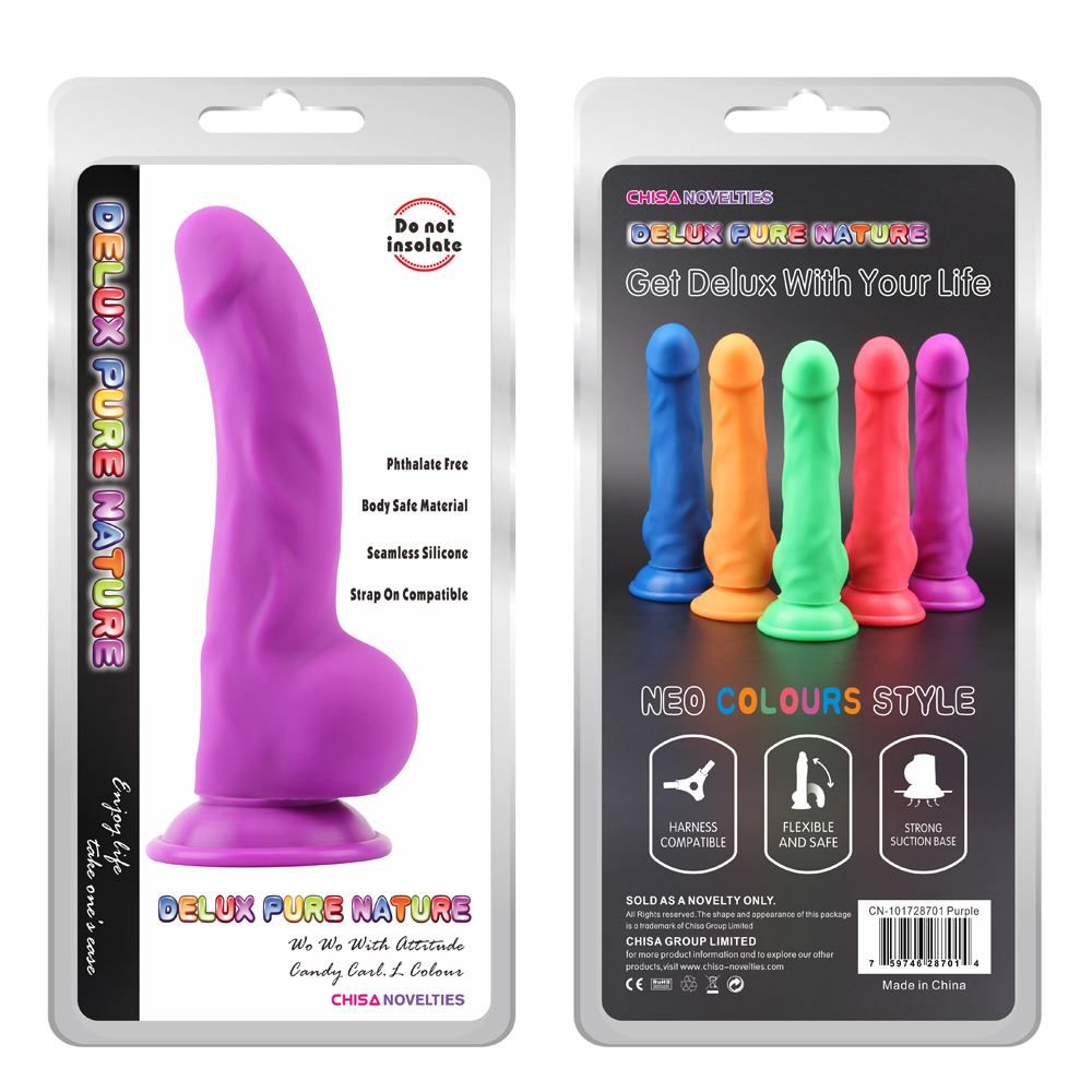 Material:Liquid Silicone
Product Size:21.7cm, Φ4.1cm
Product... Chisa - Lee-Hom - Purple photo-4