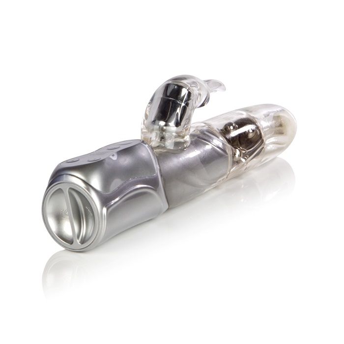 Explore your erogenous zones with the Advanced Waterproof Ja... CEN - Advanced Waterproof Jack Rabbit 3 Rows - Clear photo-5