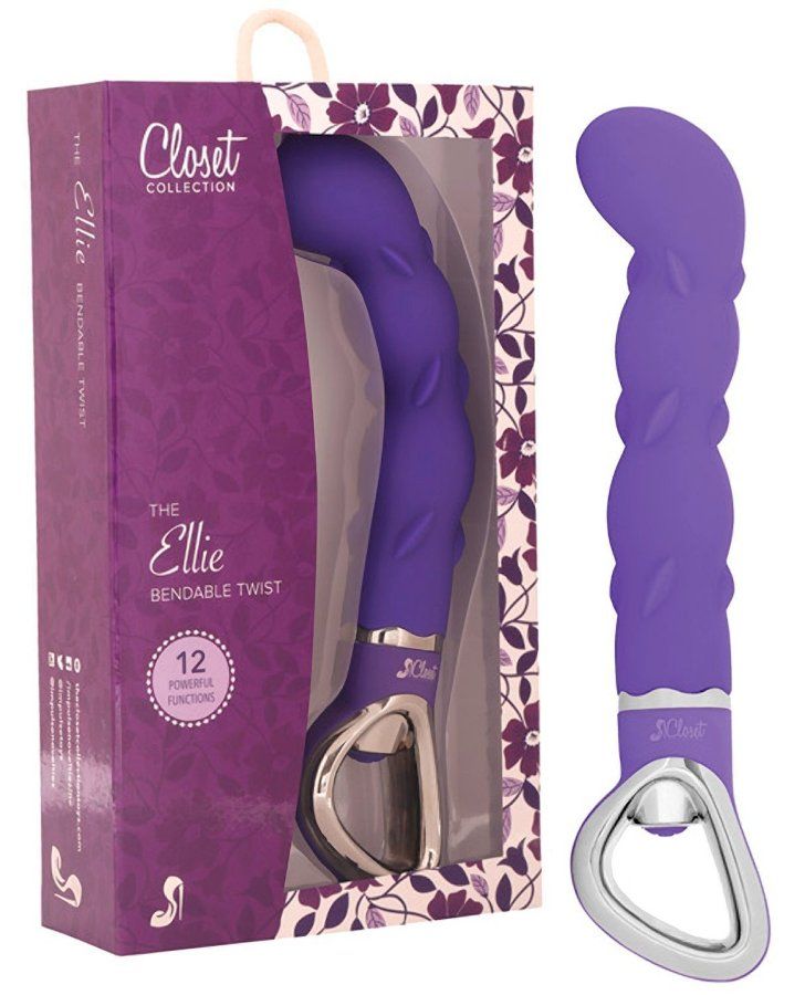 The Ellie is bendable to conform to your body for maximum co... Closet Collection - Ellie G Twist - Purple photo