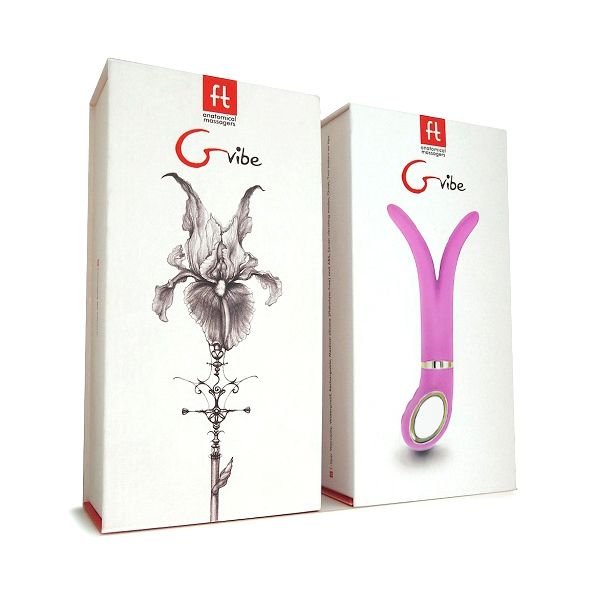 The unique ergonomic design and shape of the G Vibe utilizes... Fun Toys - G-Vibe - Pink photo-8