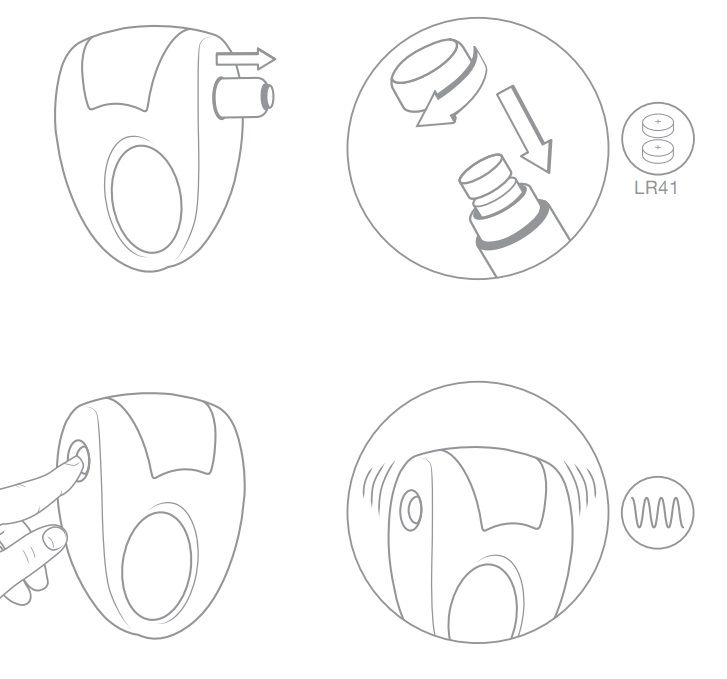Vibrating ring by OVO.
- silicone material
- lead-fre... Ovo - B8 Vibrating Ring - Lilac photo-4