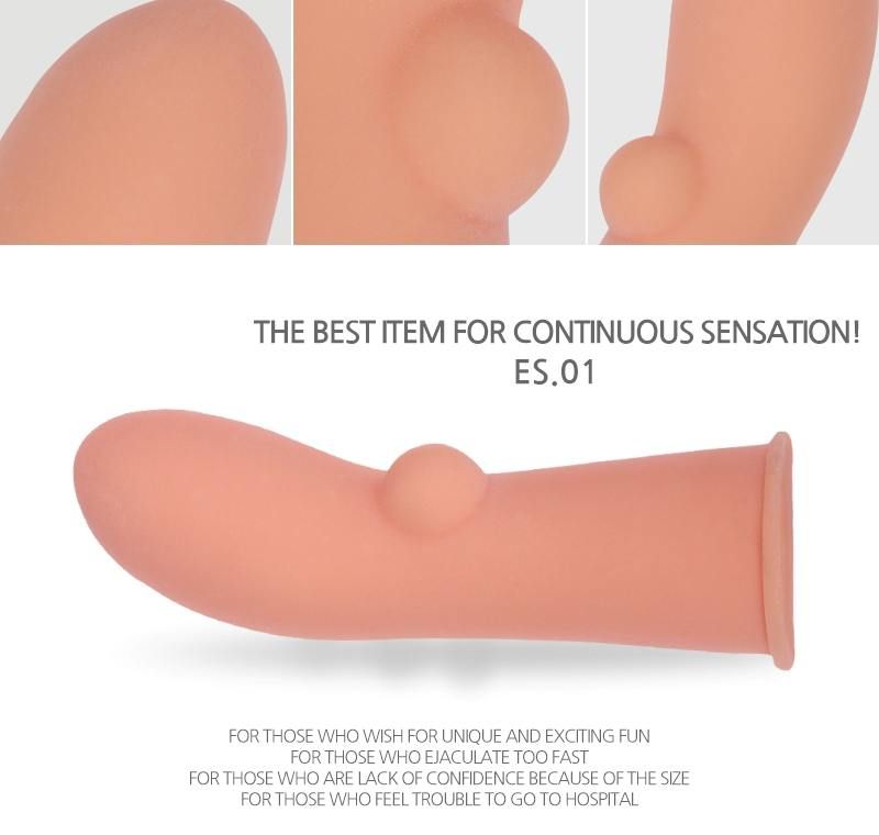 Kokos Extreme Sleeve ES. 001 - very elastic nozzle on the pe... Kokos - Extreme Cock Sleeve 37x125mm photo-4