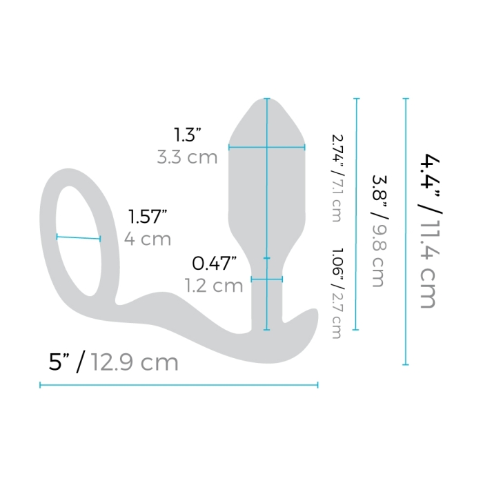 Sensation seekers rejoice! Get ready to meet our multi-sensa... B-Vibe - Vibrating Snug & Tug M - Black photo-10