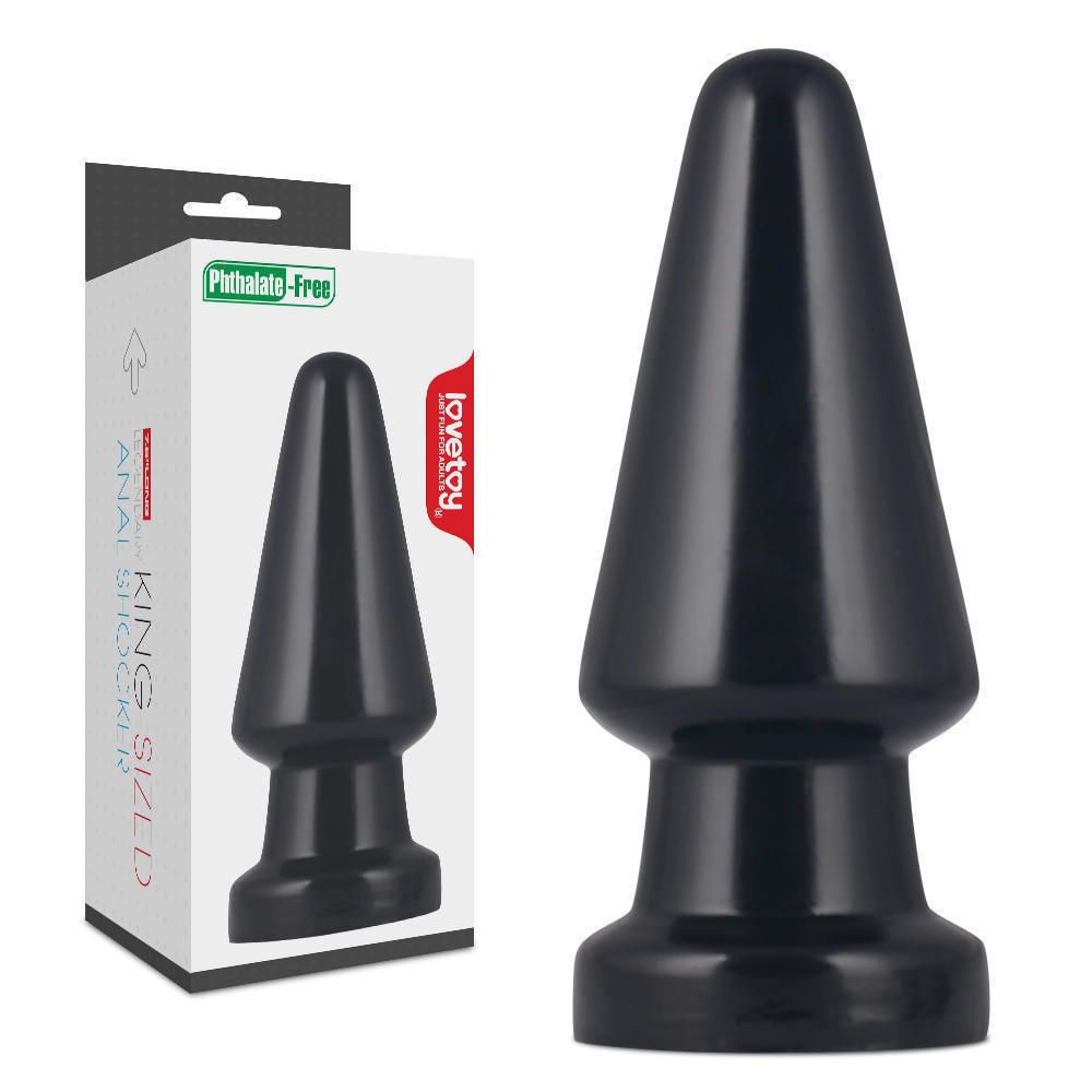It's all about the butts
Enjoy great full feeling and grea... Lovetoy - 7" King Sized Anal Shocker Plug - Black photo-6