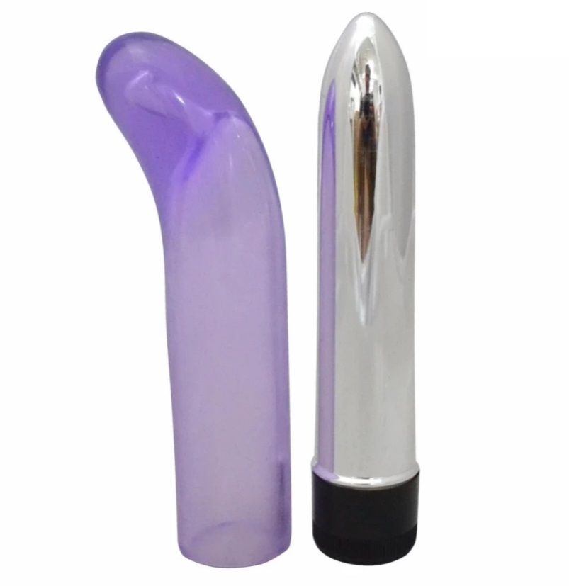Size: 16.0*3.2 cm (L6.3" x D1.25")
Materia... Aphrodisia - Charm G Vibe - Purple photo-3