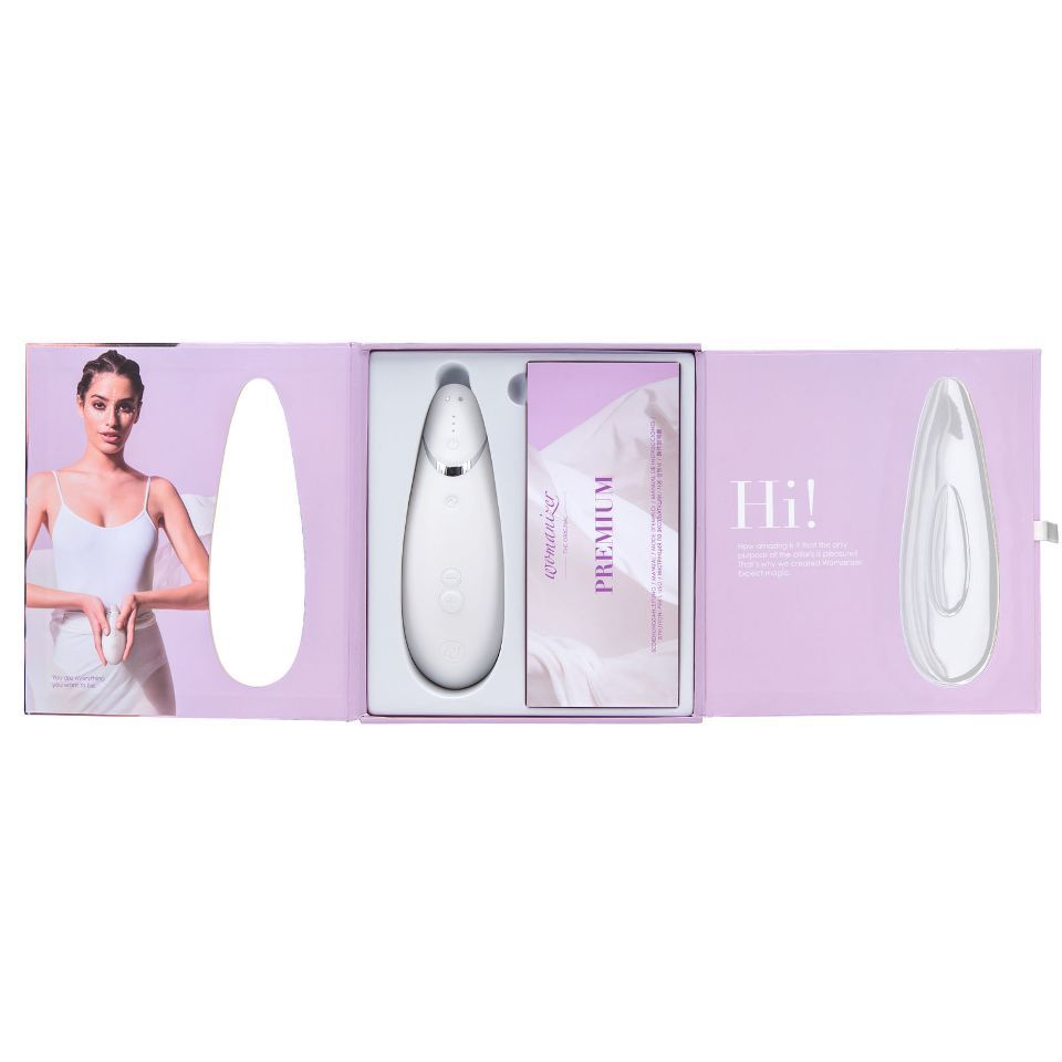 The Womanizer Premium – with the patented Pleasure Air Techn... Womanizer - Premium Massager - White photo-6