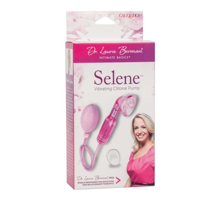 Enjoy multi-orgasmic pleasure with the Dr. Laura Berman Inti... CEN - Selene Vibro Clitoral Pump - Purple photo-5