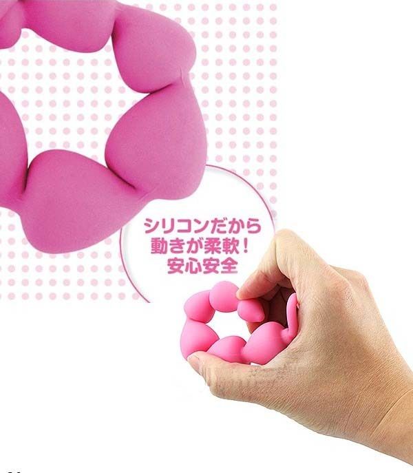 Drop type anal beads of fine silicon material.
Recommended f... A-One - Bead Pink photo-6