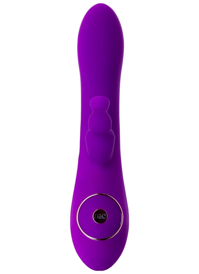 The clitoral stimulator vibrates and can gently "suck&q... JOS - Jum Clitoral Rabbit Vibrator - Purple photo-4