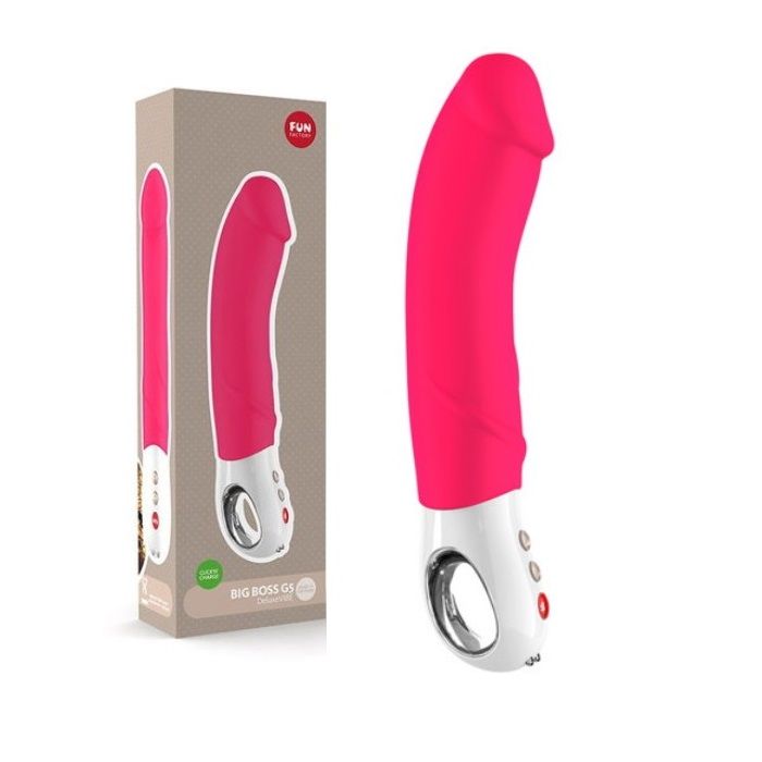 BIG BOSS is a vibrator for all those who like it big. Especi... Fun Factory - Vibe Big Boss G5 - Pink photo-6
