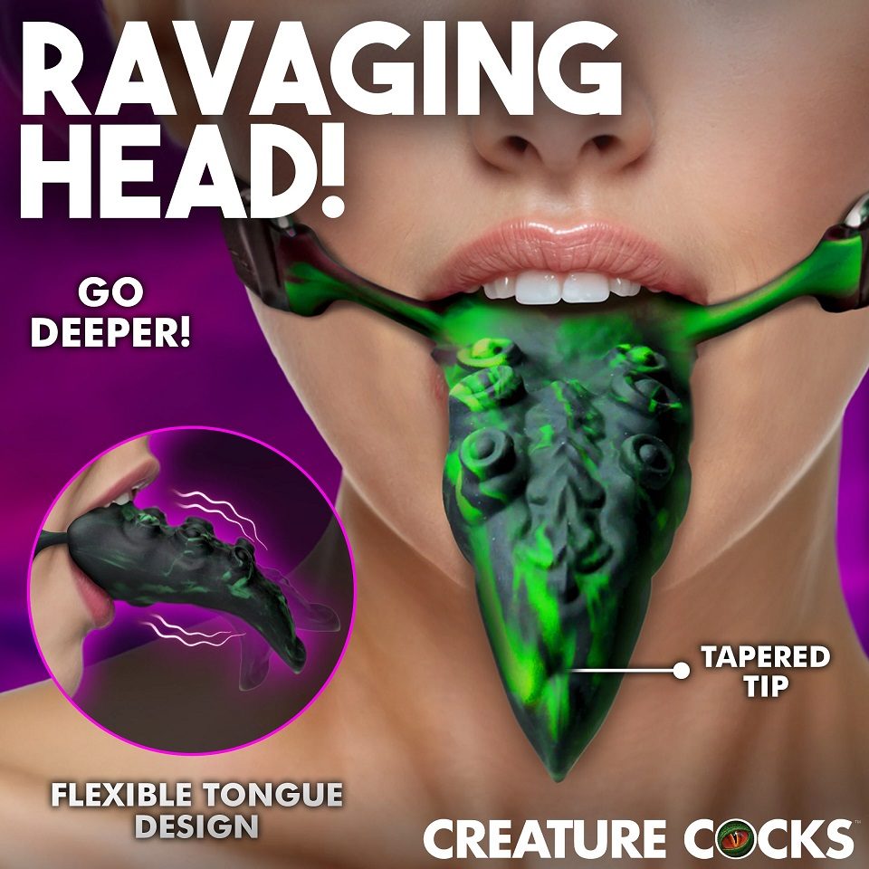 Creature Cocks - Dragon Lick Vibro Oral Enhancer photo-3
