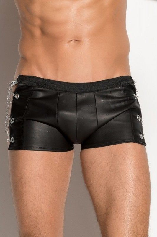 These are brutal boxers for men who value originality. A sim... Me Seduce - Doro Knickers - Black - S/M photo-2