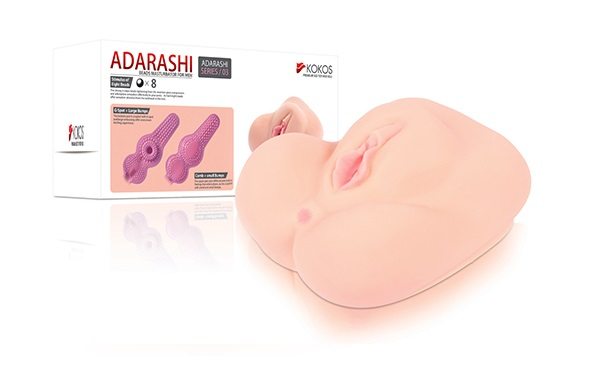 Soft skin-like material that is safe and phthalate free.
De... Kokos - Adarashi #3 Masturbator photo-10