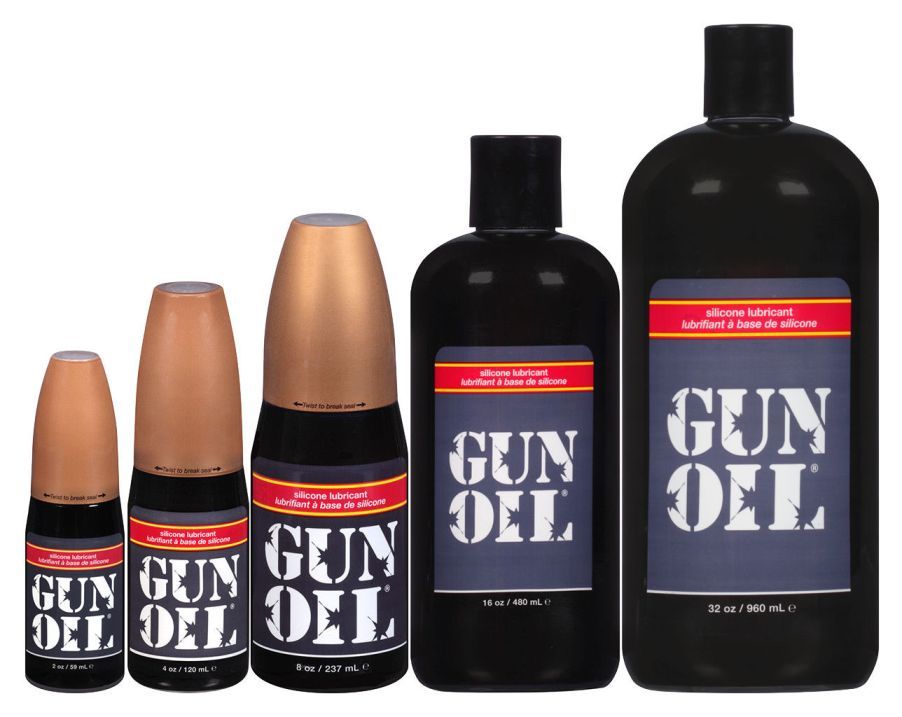 Super slick, water-resistant, and made to perform as long as... Gun Oil - Silicone Lubricant - 237ml photo-5