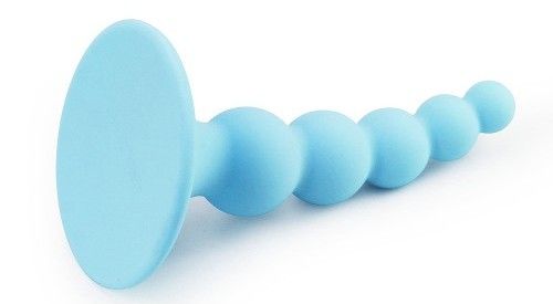 Lovetoy - Lure Me Beaded Anal Plug - Blue photo
