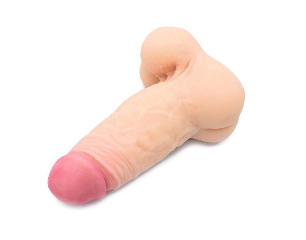 Kiotos - NR21 仿真假陽具連陰部自慰器 - 肉色 照片-8