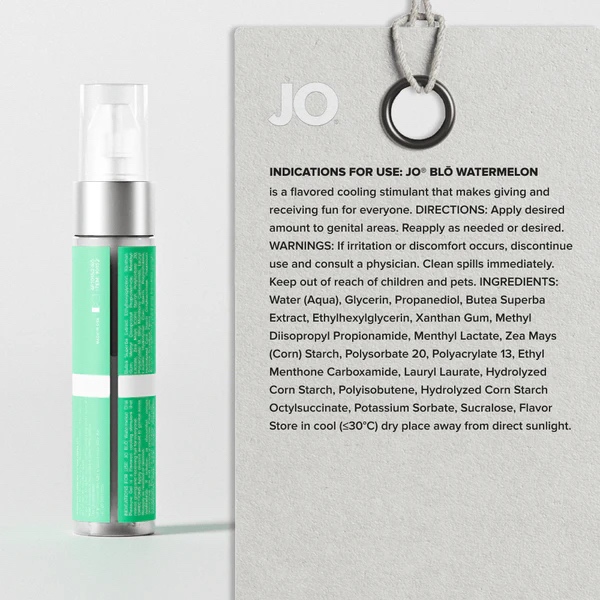 JO - Blo 清凉西瓜风味口交凝胶 - 30ml 照片-3